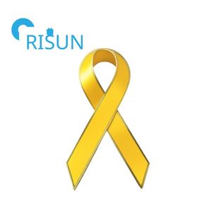 थोक कस्टम रिबन जागरूकता ब्रोच लैपल पिंस रोग थायरॉयड मूत्राशय स्तन कैंसर जागरूकता बैज पिन - Product Image 5