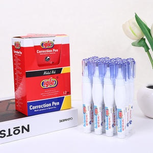 سائل تصحيح وقلم متعدد الاستخدامات لطلاب المدارس الابتدائية، لتصحيح الكلمات المخطئة بدون آثار، يأتي في علبة - Product Image 3