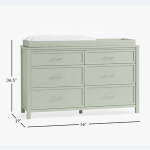 <span class=keywords><strong>Commode</strong></span> à 6 tiroirs pour chambre d'enfant, table à <span class=keywords><strong>langer</strong></span>, rangement, armoire en bois, <span class=keywords><strong>commode</strong></span> pour bébé - Product Image 6