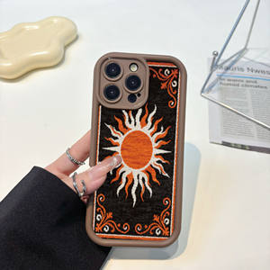 Funda Protectora para Teléfono iPhone 16 con Diseño Bohemio de Sol, Estilo Vintage Inspirado en el <span class=keywords><strong>Tarot</strong></span>, Personalizable con Cualquier Imagen - Product Image 6
