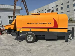 コンクリートトレーラーポンプディーゼル80立方メートルHBTE80-16コンクリートトレーラーポンプ - Product Image 3