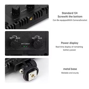 Trípode de luz LED para vídeo U600 + U800 + actualizado, panel de luz LED bicolor regulable para fotografía de estudio, grabación de vídeo en YouTube - Product Image 4