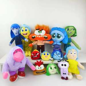 Jouet en peluche personnalisé à l'envers personnage de dessin animé envie colère anxiété dégoût embarras Ennui joie doux peluche poupée oreiller - Product Image 1