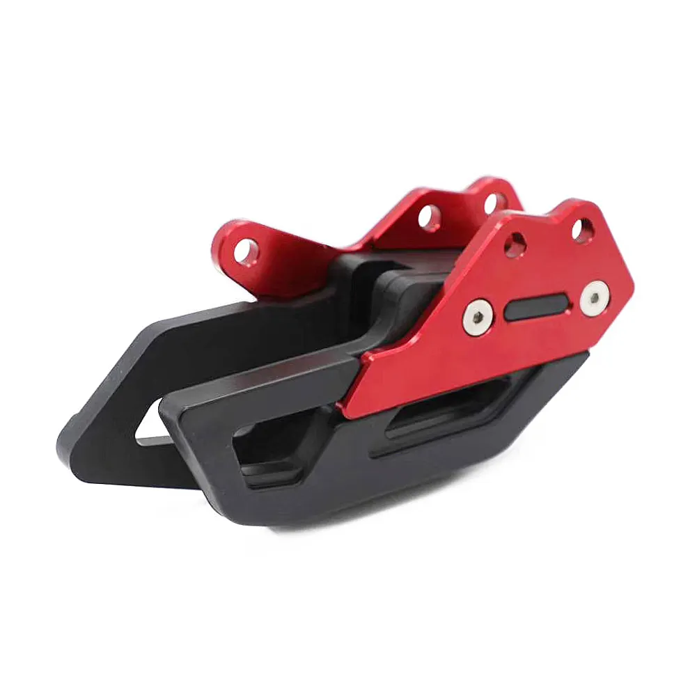 Tpu Duraluminium Motorfiets Keten Gids Zwart Rood Vervanging Voor Crf 250R 250RX 250X 450X 450L 450RX