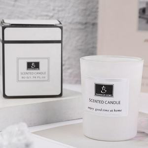 Wholesale Packaging Custom Luxury <b>Glass</b> Soy Wax Home Fragrance Scented <b>Candles</b> <b>Jars</b> - Product Image 5