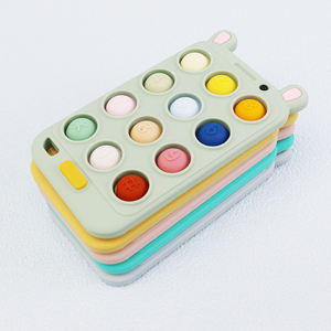 Hot bán phổ biến đồ chơi trẻ em thấp moq BPA cấp thực phẩm miễn phí nhai mọc răng Silicone trẻ sơ sinh teethers cho bé răng - Product Image 2