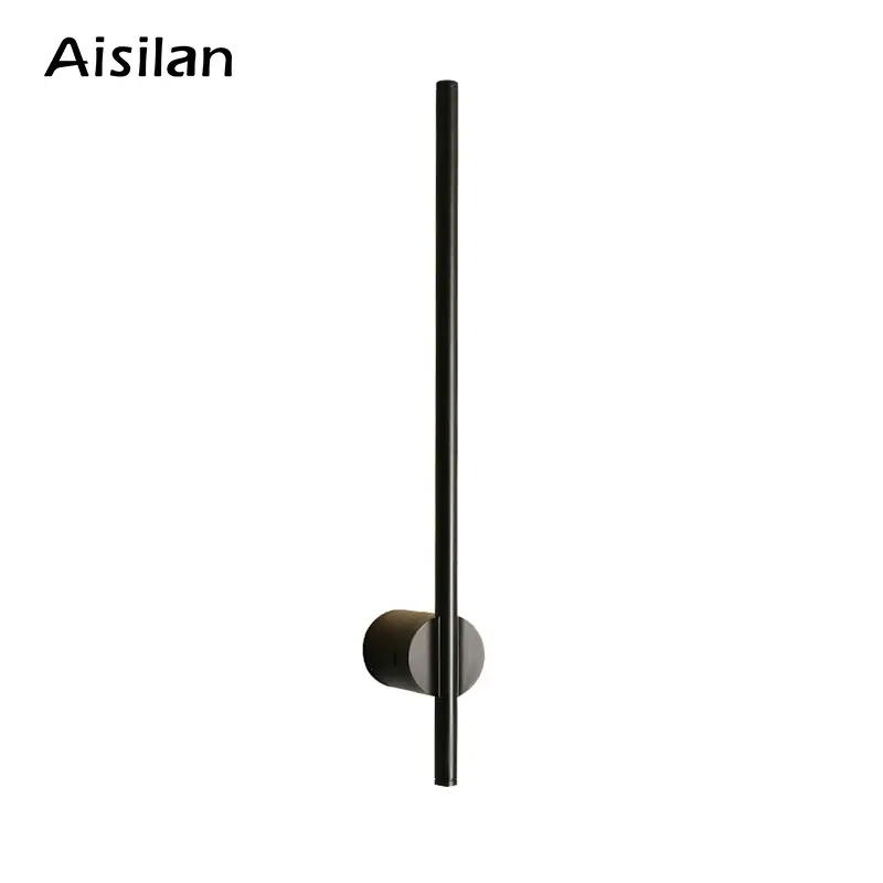 Aisilan modern Nordic luxury Indoor hotel house decor bedside living room wall mounted scone long strip linear led wall lamp