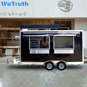 Hiện đại đường phố hợp pháp di động Cocktail & thực phẩm Trailer với nhôm và thép không gỉ xây dựng - Product Image 4