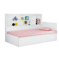 Ensemble de lit de rangement multifonctionnel moderne et personnalisable pour chambre à coucher, en bois de pin écologique, design durable et assemblage facile