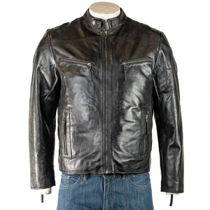 Men's Brown Classic <b>Long</b> <b>Leather</b> <b>Jackets</b> with Button Closure Winter Wear <b>jacket</b> for men with Premium Quality Stylish Customized - Product Image 3