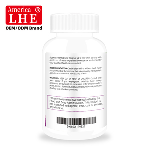 Fabricante de Suplementos de Citrato de Magnesio, Apoyo Muscular, Mejora la Calidad del Sueño, 100 Cápsulas de Citrato de Magnesio - Product Image 5