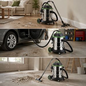 Aspirateur commercial humide et sec K-D/W 1600W 80L, fonction souffleur, filtre HEPA, technologie cyclonique, design portable, vente chaude - Product Image 3