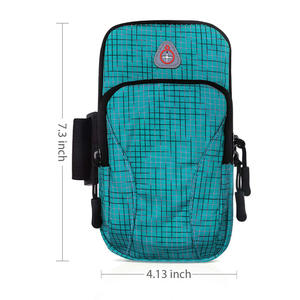 Sac de bras de sport en polyester personnalisé pour smartphone, tendance estivale, sangle de sport imperméable, exercice en plein air, course à pied - Product Image 5