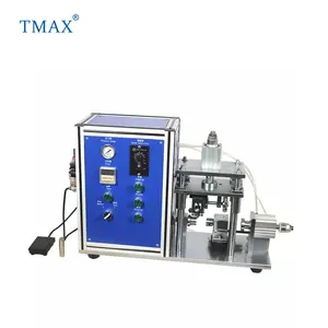 TMAX 브랜드 18650 26650 32650 21700 원통형 배터리 롤 그루버 홈 가공 기계 장비