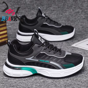 Zapatos Deportivos Casuales de PU para Hombre, Diseño para Exteriores, Transpirables, Antideslizantes, para Uso Diario, Primavera/Otoño - Product Image 4