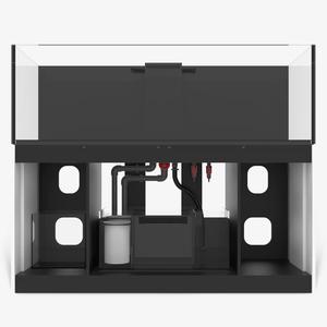 Grand Aquarium marin en verre Ultra blanc de 6 pieds 200 gallons avec armoire de support et puisard - Product Image 3