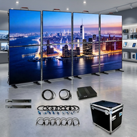 Layar LED Sewa Warna Penuh Indoor P1.9 P2.6 P2.9 P3.9 500x500 500x1000mm Refresh Rate Tinggi untuk Kustomisasi Aula Pameran