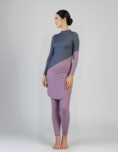 Traje de Baño Musulmán Kilang Jahit Pukal OEM, Estilo Casual, Transpirable, Precio de Fábrica, Calidad Consistente - Product Image 3