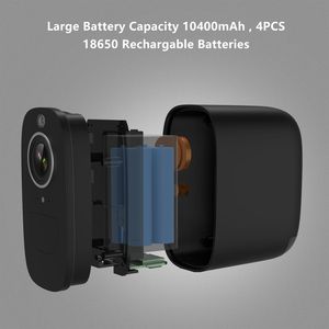 Tuya JerderFo Outdoor 4g <b>Camera</b> Battery Powered WiFi Home Security <b>Camera</b> 2-Way Audio Color <b>Night</b> <b>Vision</b> PIR Motion Solar - Product Image 4