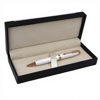 Stylo à bille en métal avec logo personnalisé, cadeau promotionnel pour entreprise, stylo d'écriture pour bureau d'entreprise