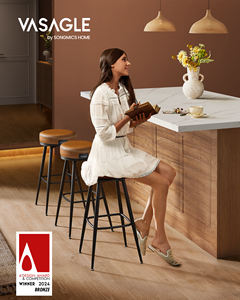 <span class=keywords><strong>VASAGLE</strong></span> Chaises <span class=keywords><strong>de</strong></span> <span class=keywords><strong>bar</strong></span> pivotantes modernes <span class=keywords><strong>de</strong></span> luxe personnalisées <span class=keywords><strong>Tabourets</strong></span> <span class=keywords><strong>de</strong></span> <span class=keywords><strong>bar</strong></span> en cuir rembourrés à montage facile - Product Image 1