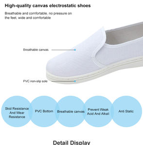SZELES <span class=keywords><strong>Esd</strong></span> Basg Lab Industrial <span class=keywords><strong>Goodyear</strong></span> Tenis <span class=keywords><strong>Shoes</strong></span> plantare importatore Pu Cleanroom Light Blueesd scarpe farfalla scarpe da donna - Product Image 4