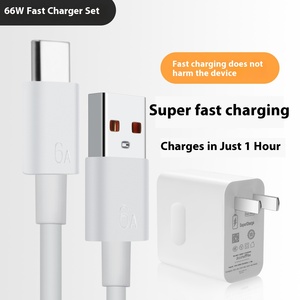 Caricabatterie Rapido <span class=keywords><strong>Huawei</strong></span> 66W, Super Veloce 100W PD Tipo-C per P50 P40Pro, Accessorio di Ricarica per Telefoni Cellulari - Product Image 4