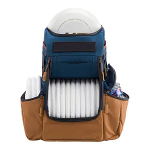 Mochila de golfe de alta qualidade com bolso refrigerador isolado | Sacos de golfe com disco e manga guarda-chuva