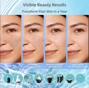 10 in 1 Hydro Dermabrasion Vacuum Blackhead Remover Skin <b>Scrubber</b> Deep <b>Face</b> Cleansing Hydra Oxygen Jet Peel Facial Machine - Product Image 5