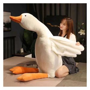 Chất Lượng Cao Tùy Chỉnh Khổng Lồ Ngỗng Đồ Chơi Sang Trọng Mềm Kids 'Trang Trại Động Vật Gối Phim Hoạt Hình Linh Vật Và Nhân Vật Động Vật Sang Trọng Đồ Chơi - Product Image 1