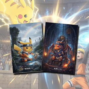 MS Pokemoned Fantasy World Cosplay Wholesale Colored Paper Charizard Pikachu Cartoon Figure Ptcg Booster Box Board Games - Product Image 1