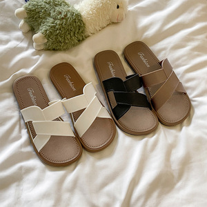 Pantuflas de gamuza suave de alta gama, aptas para uso en interiores y exteriores, pantuflas de invierno para mujer, cómodas y afelpadas, con función antideslizante. - Product Image 5