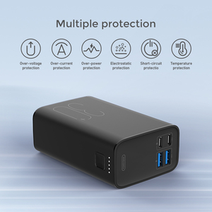 Bluetimes 30000mah 65W QC PD centrale elettrica portatile Design eccellente di dimensioni compatte Multi-funzione di alimentazione esterna divieto di alimentazione - Product Image 5