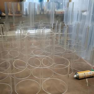 Venta Directa de Fábrica: Tubo Acrílico Semicircular para Tuberías y Acabados - Product Image 2