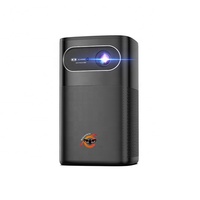 EASUNTECH M1 Battery Pico Full HD 1080p, projecteur vidéo portable intelligent Android DLP 3D 4K, mini projecteur LED rechargeable pour l'extérieur