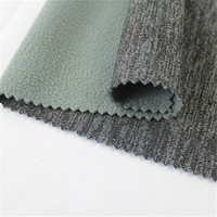 Tissu polaire cationique imprimé double face 100 % polyester de haute qualité et confortable pour vêtements d'extérieur pour filles