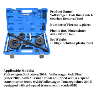 Kit de Herramientas de Instalación y Extracción de Doble Embrague DSG de 7 Velocidades de Alta Precisión T10373 T10376 T10466 T40100 para <span class=keywords><strong>Mantenimiento</strong></span> de Vehículos VW <span class=keywords><strong>Audi</strong></span> - Product Image 2