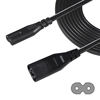 220-250V AC <b>Power</b> Cords IEC 320 C8 to C7 10A Extension Cord with IP11 Protection and SPT 18AWG <b>Cable</b> for <b>Computer</b> - Product Image 1