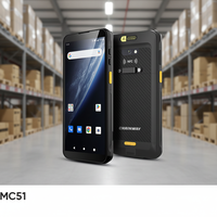 Computadora Móvil Chainway MC51 5G, Teléfono Inteligente Resistente con Android 14, 4+64GB, Escáner de Código de Barras 2D con NFC, Colector de Datos para Inventario