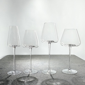 Verre à vin rouge transparent en cristal sans plomb, grand gobelet à vin de Bourgogne, fond concave, verre à vin de <span class=keywords><strong>Bordeaux</strong></span> - Product Image 1