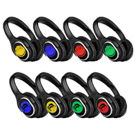 Headset Nirkabel HIFI Terbaik untuk Silent Disco RF998A dengan Waktu Kerja 12 Jam, Headphone untuk Konferensi