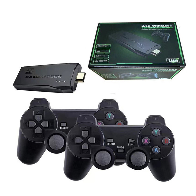 2025 New Support Multi Languages Built-In 10000 Games Wireless 2.4Ghz Retro Gaming Consoles