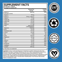 Complément multivitaminé OEM pour hommes avec vitamine D, zinc, acide folique et vitamines B