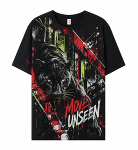เสื้อยืดแข<span class=keywords><strong>น</strong></span>สั้นคอกลมพิมพ์ลายกราฟฟิตี้<span class=keywords><strong>น</strong></span>ีออน โพรวล ดีไซ<span class=keywords><strong>น</strong></span>์สตรีทอาร์ตแบบกำหนดเอง SG20-004 - Product Image 1