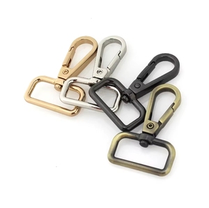 Precio de fábrica, ganchos de gatillo de Metal de 25mm, gancho de presión ovalado, mosquetón, herrajes para bolsos - Product Image 2