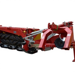 Machine agricole : Tondeuse rotative à disques entraînée par prise de force de tracteur, broyeur d'herbe avec <span class=keywords><strong>rouleau</strong></span> - Product Image 2