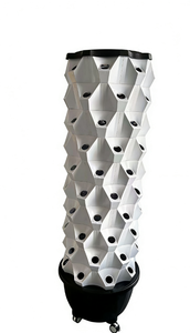 Système de culture hydroponique en tour à pétales, 9 couches, 36 trous, haute rigidité, pour intérieur, avec lumière LED, pour <span class=keywords><strong>jardin</strong></span> domestique - Product Image 2