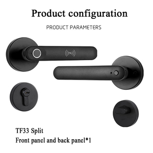 Serrure de porte intelligente Bluetooth Tuya Smart Life Wifi, lecteur d'empreinte digitale numérique, <span class=keywords><strong>carte</strong></span> IC Rfid, sans clé, prix d'usine - Product Image 4