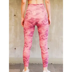 เลกกิ้งลายพรางเอวสูงพร้อมเทปสำหรับปรับ - Product Image 2