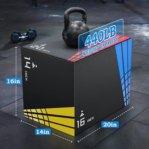 CZFIT Venta Directa de Fábrica, Caja Pliométrica 4 en 1 de 30 kg, Caja de Salto con Logotipo Personalizado, Entrenamiento Físico, Caja Pliométrica 3 en 1 OEM Personalizada - Product Image 2